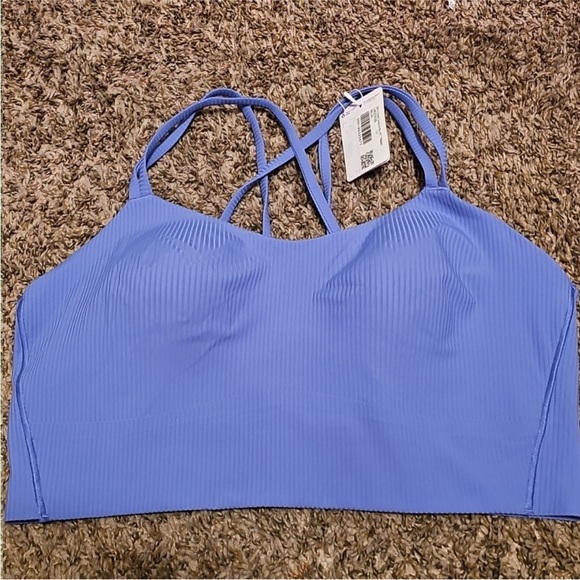 Lululemon Nwts Like A Cloud LongLine Bra 12 B/C Ribbed WLIN - Picture 3 of 11